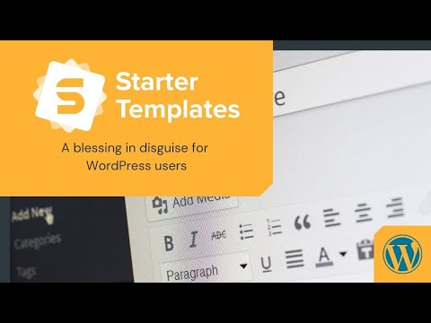 Setup WordPress sites fast with Starter Templates. No design experience needed.