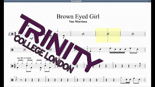 Brown Eyed Girl Trinity Grade 4 Drums