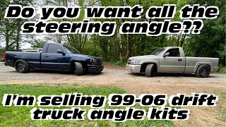 DRIFT TRUCK ANGLE KITS ARE HERE!! FULL INSTALL VIDEO!! by Life on limiter 5,694 views 11 months ago 12 minutes, 50 seconds