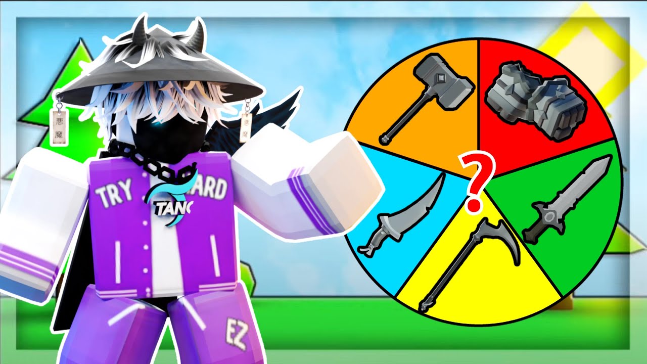 I did the random forge weapon challenge youtube