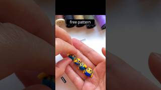 Micro crochet minions #crochet #minions