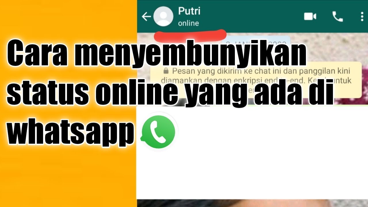 Cara Menyembunyikan Status ONLINE Di WhatsApp - YouTube Cara Menyembunyikan Status ONLINE Di WhatsApp - YouTube