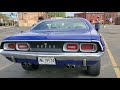 1973 Dodge Challenger muscle car pre-purchase inspection footage Samspace81