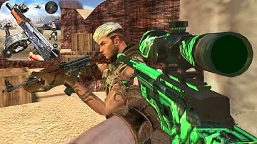 Encounter Strike Real Commando Secret Mission Part 10 - OLD HOUSE Android Gameplay Walkthrough