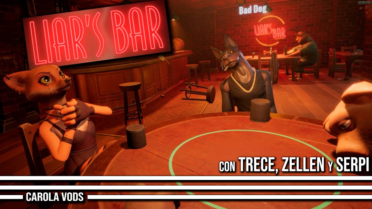 Verdad, mentira o bala 🔫🎲 LIAR´S BAR con MenosTrece, ZellenDust y Sr.Serpiente