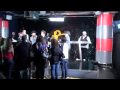 Alacranes & Espinoza Paz behind the scenes