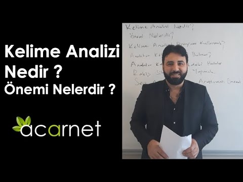 Video: Katılımcı Cirosu: Tanımlanmış Kelime Nedir