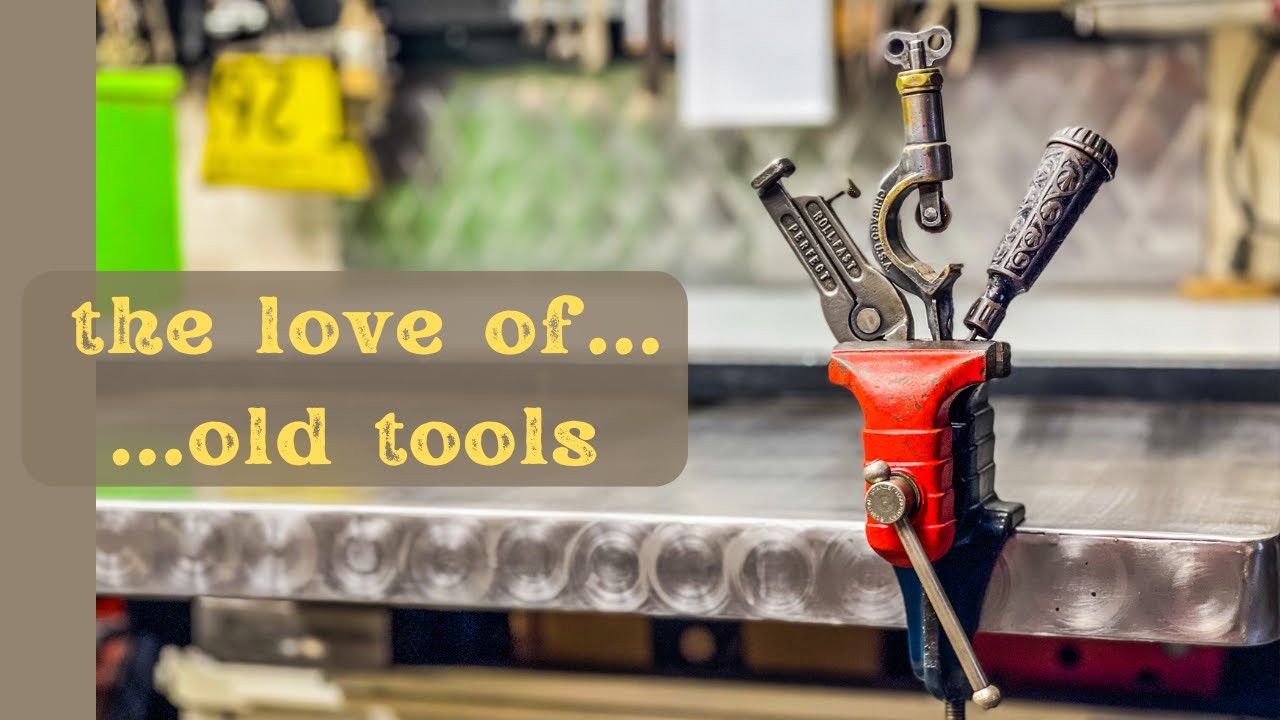 アンティーク 工具 120年前製造 ヘンリースミス パーフェクトハンドル Vintage Hand Tool Finds - YouTube