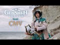 [CMV] Song of the wind 🍃Genshin Impact/Venti cosplay video