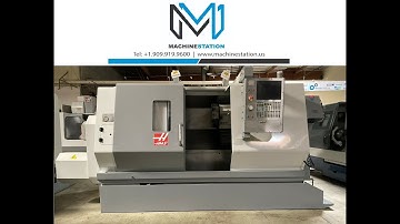 Haas SL-30B CNC Big Bore Turning Center 15″ 3 Jaw Hydraulic Chuck 2007 - MachineStation # 1798