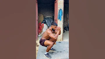 desi bithak vs squats difference, #ankitbaiyanpuria #fitness #workout #motivation #kusti #viral