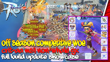 Ragnarok M: Classic Crit AA MS1 Non-Whale GX Late Mid-Game GVG Full F2P Build Update Showcase