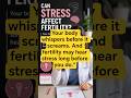 Can Stress Affect Fertility? What Every Woman Should Know