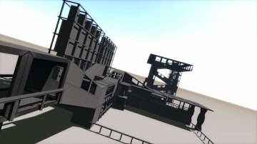 the creation of a construction-set in blender 2.59 first test render