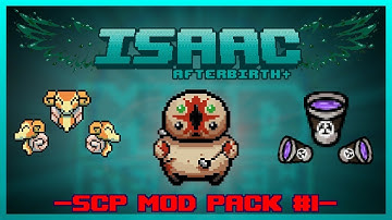 SCP Mod Pack #1 (Enemies, items & more!) | The Binding of Isaac: Afterbirth Plus Mod Review
