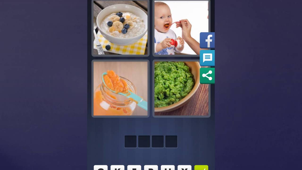 4 Bilder 1 Wort Losung Musli Baby Brei Brei Youtube