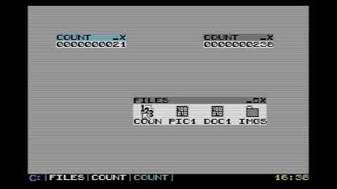 TEOS - Commodore 64 char mode OS - Status #1