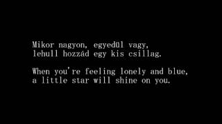 Video thumbnail of "Gönyhajú lány - Omega (angol szöveg/forditás) - english lyrics"