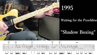 (TAB) EXTREME - #25 &quot;Shadow Boxing&quot; - Nuno Bettencourt - Guitar Riff - Fender Telecaster - BulesCube