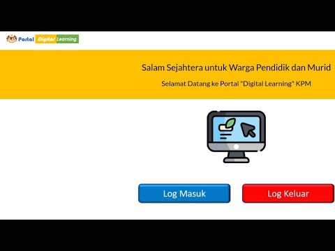 Panduan Log Masuk Portal Digital Learning KPM 2019