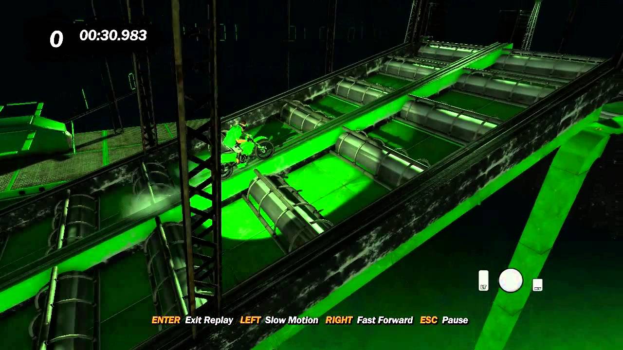 Trials Evolution Gold edition, user track - "Binary factory" by kalianhagle. Standard route (easy)