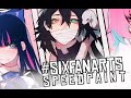 #sixfanarts challenge! ❥ speedpaint