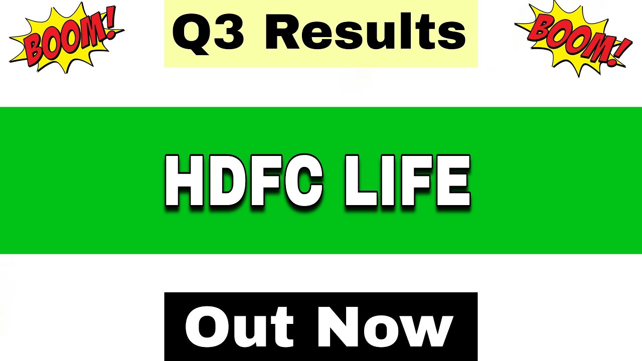HDFC Life Q3 Results 2026 | HDFC Life Results Today | HDFC Life Share Latest News | HDFC Life
