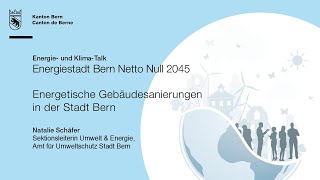 Referat Energetische Gebäudesanierungen In Der Stadt Bern