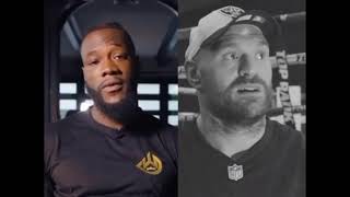 Tyson Fury sends a hilarious reply to Deoanty Wilder's message before the trilogy fight......
