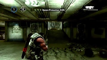 Gears of War 3: Some serious hacking going on here!