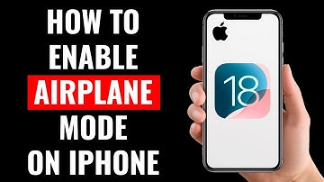 How to Turn On Airplane Mode on iPhone (iOS 18)