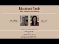 Educational goods values evidence and decisionmaking