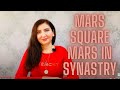 Mars Square Mars in Synastry I Seductive and Combative