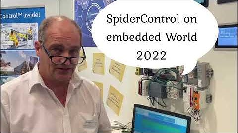 SpiderControl EmbeddedWorld 2022 Highlights