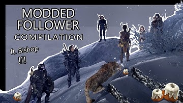 My Modded Followers Being Chaotic (& Cute) # 3 | ft. Bishop | Skyrim