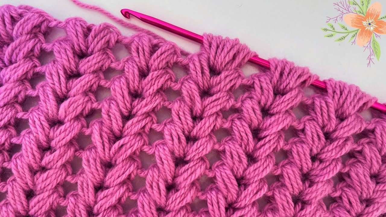 Увидела и влюбилась в этот узор крючком