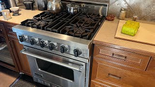 How to replace Viking oven door hinge