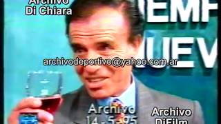 Editorial de Bernardo Neustadt - Brindis con Menem y Cavallo 1995 DiFilm