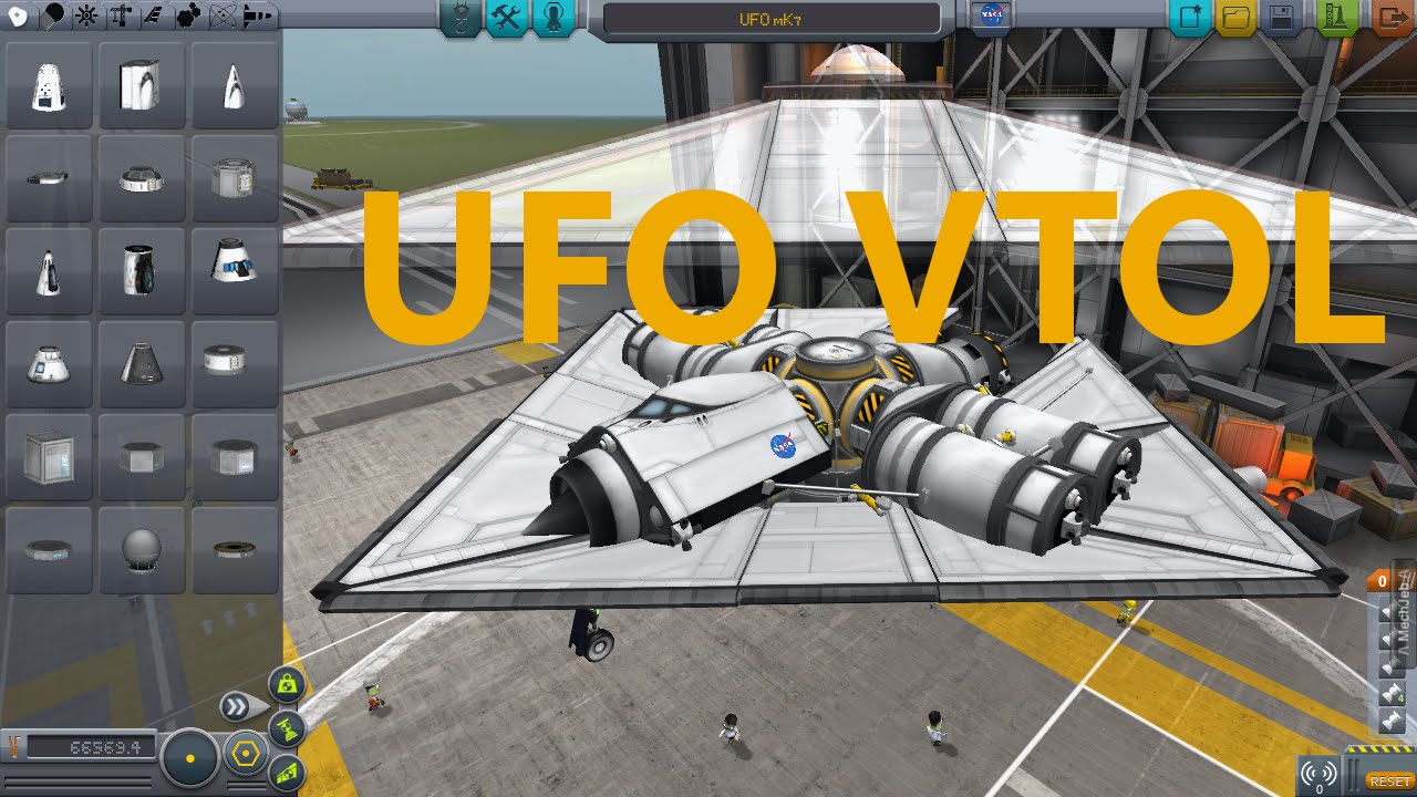 Kerbal Space Program UFO (mk8) - YouTube