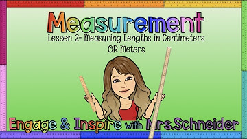 Measurement Lesson 2