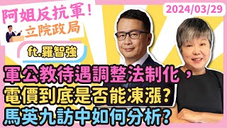 立院政治:軍公教待遇調整法制化電價到底是否能凍漲?馬英九訪中如何分析? Ft立法委員羅智強