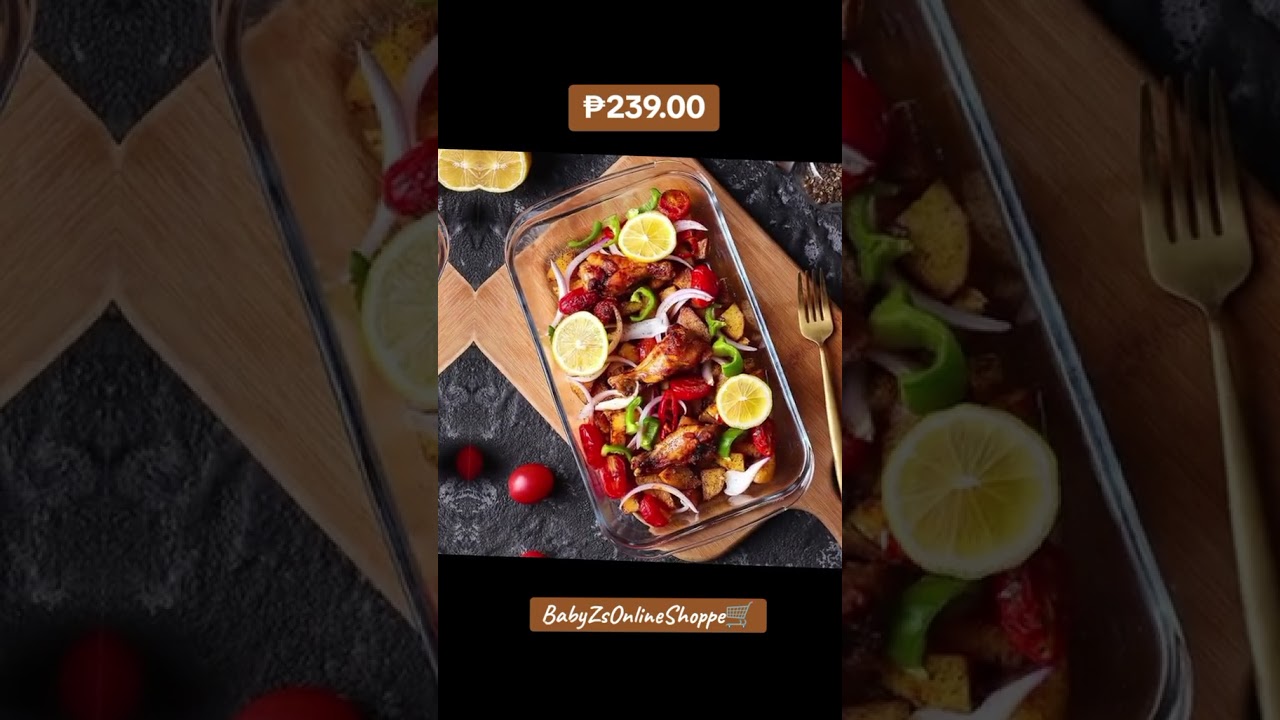 New 【BUY 1 TAKE 1】 Glass Baking Dish for Oven, Glass Pan, Only ₱239.00! 