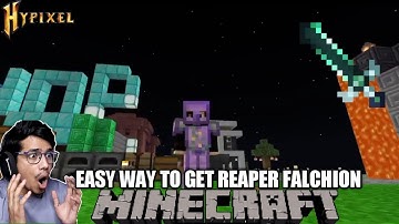 EASY WAY TO GET REAPER FALCHION IN CRAFTERSMC SKYBLOCK #craftersmc #satnetwork #stnetwork