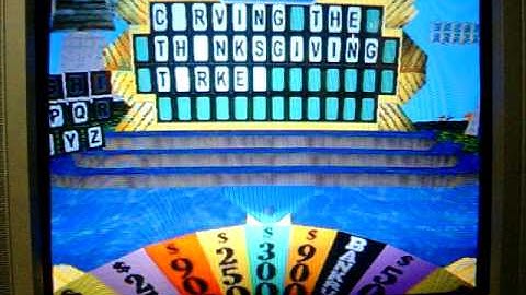 Playstation Wheel of Fortune Game 1 Part 2