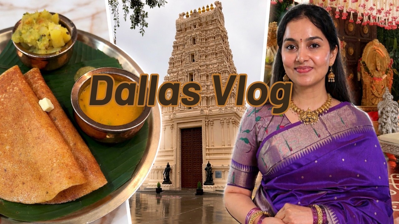 Dallas vlog || Lots of food & wedding!