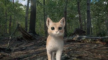 My cat is now in Unity - exploring Vingis Park (Malbers Animations test)