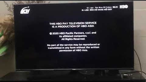 G.I. Joe : The Rise Of Cobra - HBO Intro