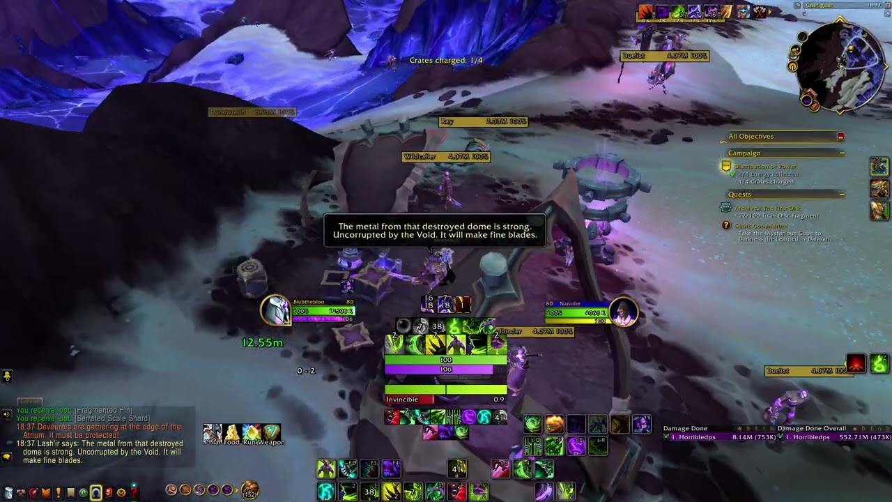 WoW War Within -  Patch 11.2 Ghosts of K'aresh Quest: Distribution of Power