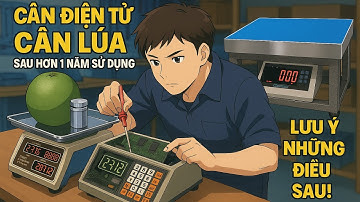 🎯 Cân điện tử CÂN LÚA sau hơn 1 năm sử dụng – LƯU Ý NHỮNG ĐIỀU SAU!