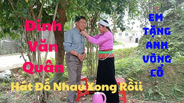 HÁT MƯỜNG ĐỐ NHAU | NGHỆ NHÂN ĐINH VĂN QUÂN XÃ VÂN SƠN HÁT VỚI BÙI THỊ HON XÃ TỰ DO
